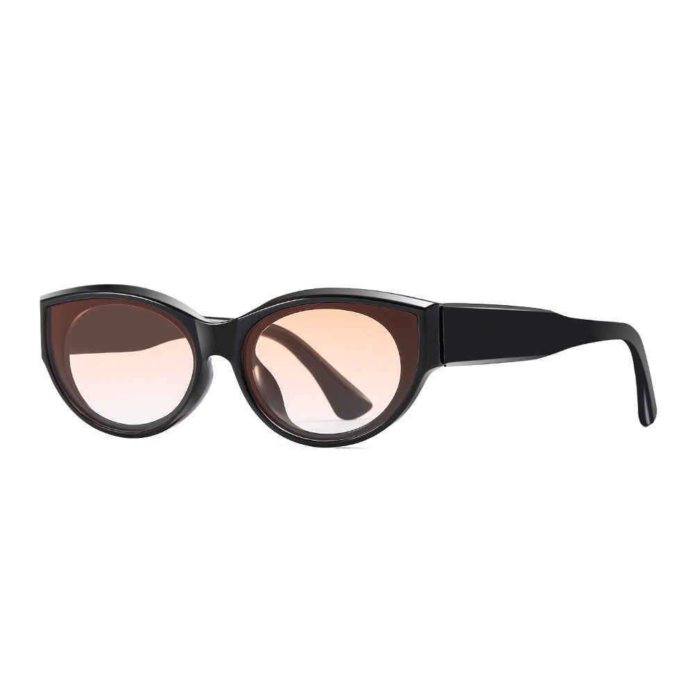 Wholesale  cat eye sunglasses sunglasses women's high-grade face-looking small UV-proof sun-proof  polarized sunglasses